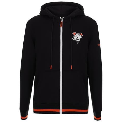 Virtus.pro - Felpa Con Cappuccio E Zip (nero | 2xl) - Foto 1