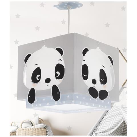 Lampada A Sospensione Per Bambini Panda Blu - Foto 1