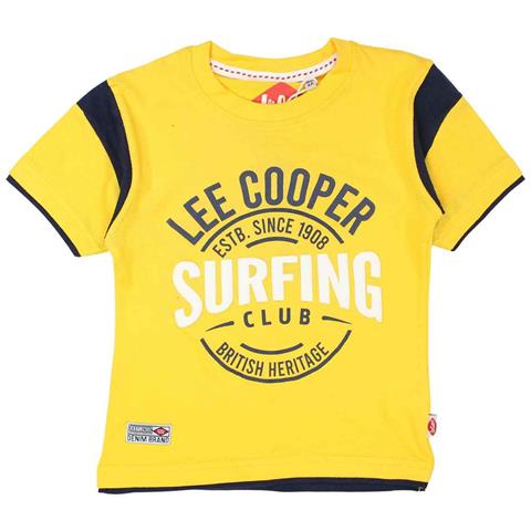 T-shirt glc0105 tmc jaune-4a Ragazzo - Foto 1