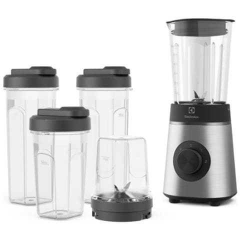 Frullatore da tavolo Create 4 E4CB1-6ST Capacità 0.6 Litri Potenza 350 Watt Colore Acciaio inossidabile - Foto 5