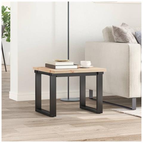 Piano Per Tavolo 50x50x2,5 Cm Quadrato Legno Massello Di Pino - Foto 3