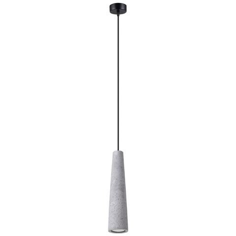 Sollux Lighting Lampada A Sospensione Electra In Cemento Sl.1347 - Industriale Lampade A Sospensione Grigio 125x8x8 Cm - Foto 1