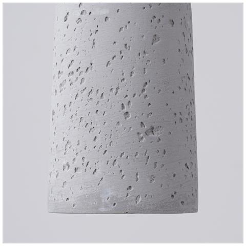Sollux Lighting Lampada A Sospensione Electra In Cemento Sl.1347 - Industriale Lampade A Sospensione Grigio 125x8x8 Cm - Foto 8