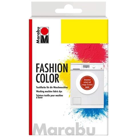 30gr - Pittura Tessile ""fashioncolor"" Per Lavatrice - Colore Rosso Orientale 009 - Foto 1