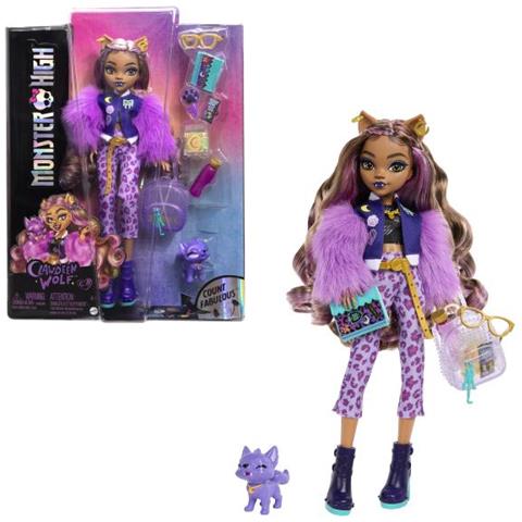Monster High-clawdeen Lupo-bambola Con Crescent Dog E Accessori Hrp65 - Foto 1