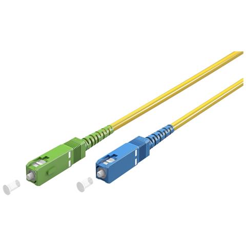 59665 cavo InfiniBand e in fibra ottica 25 m SC FTTH Giallo - Foto 1