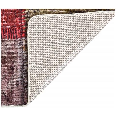 Lusso Casadino - Tappeto Lavabile Patchwork 160x230 Cm Multicolore Antiscivolo - Foto 1