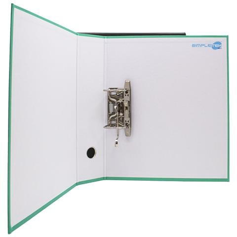 Raccoglitore Ad Anelli Per Buste Documenti Nero Verde Registratore Protocollo - Foto 1