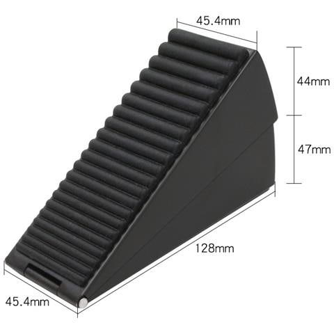 Fermo Porta A Molla 304 Nero Opaco Elegante - Sicurezza Potenziata - Foto 2