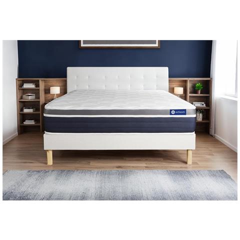 Kit Rete E Materasso Matrimoniale Actimemo Confort 140x200cm - Spessore : 26cm- Memory Foam - Moderatamente Rigido - Foto 1