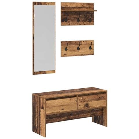Set mobili da ingresso Legno vecchio 90 x 31 x 46.5 cm - Foto 1