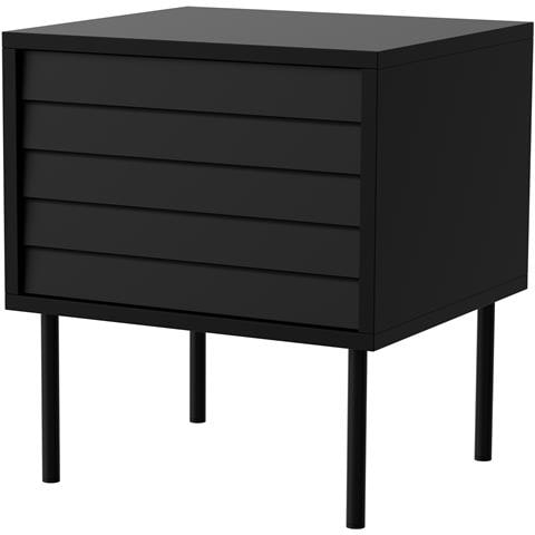 CORTINA 490306 comodino 0 cassetto /cassetti Nero - Foto 1