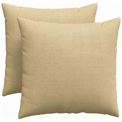 Cuscini da Divano 2 pcs Grigio Verde 50 x 50 cm - Foto 1