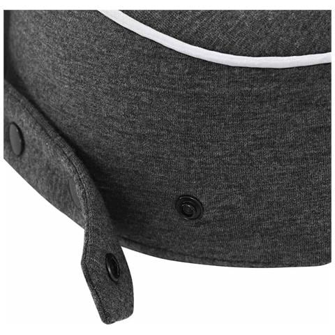 Cuscino da Viaggio per il Collo Grigio scuro 28 x 28 x 14 cm - Foto 9