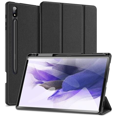 Cover per Galaxy Tab S9+ - Pelle /PU, Nero - Foto 1
