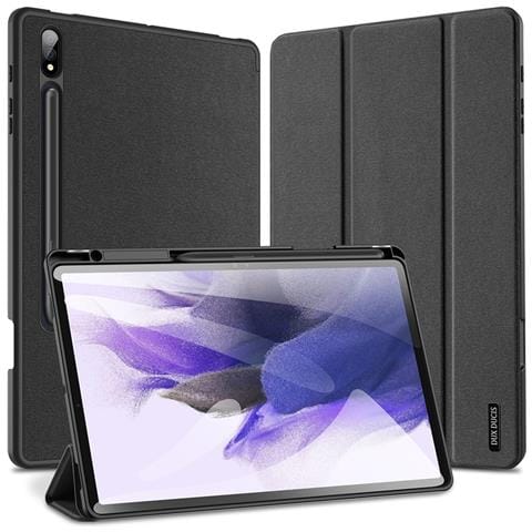 Cover per Galaxy Tab S9+ - Pelle /PU, Nero - Foto 2