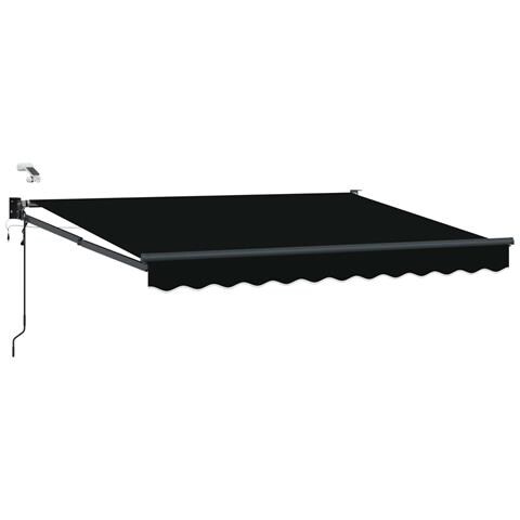 Tettuccio Elettrico Retrattile Nero 3 x 2,5 m - Foto 1