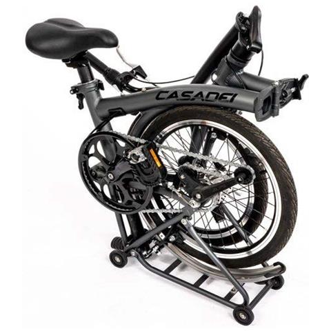 Bici E-bike Pieghevole 16 Batteria Integrata Samsung 36v 7ah Motore Anteriore 250w 35nm Bicicletta Trasporto Agevolato - Taglia Unica Nero Opaco - Foto 2
