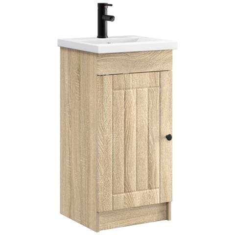 Mobile da bagno con lavabo Rovere Sonoma 42 x 40 x 84,5 cm - Foto 1