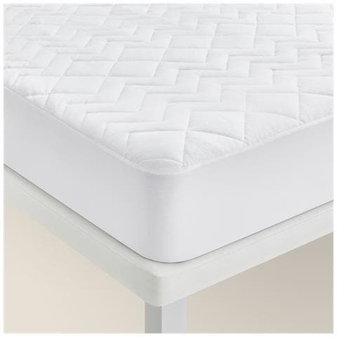 Coprimaterasso Imbottito 160x196 cm Tencel Fino A 32 cm - Foto 4