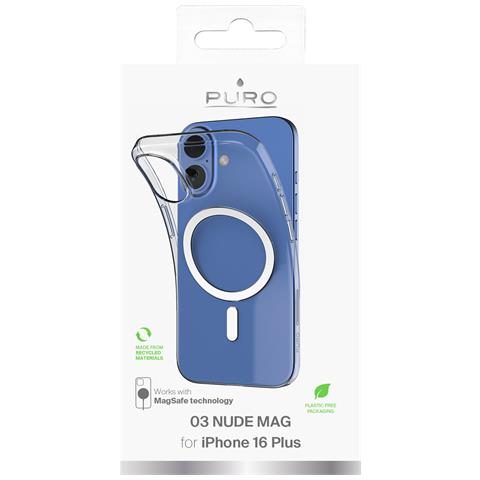 Cover 03 Nude Mag custodia per cellulare 17 cm (6.7") Trasparente - Foto 2
