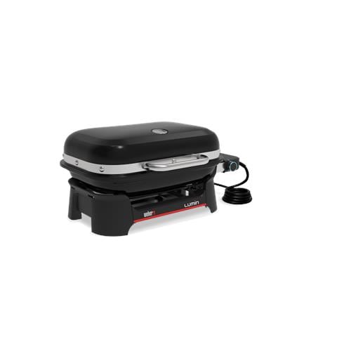 Lumin Barbecue Da tavolo Elettrico Nero, Argento - Foto 2