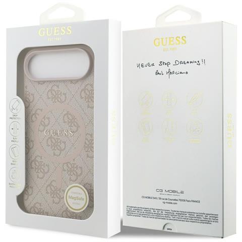 Custodia Per Iphone 17 Air Con Funzione Magsafe Rosa Guess - Foto 7
