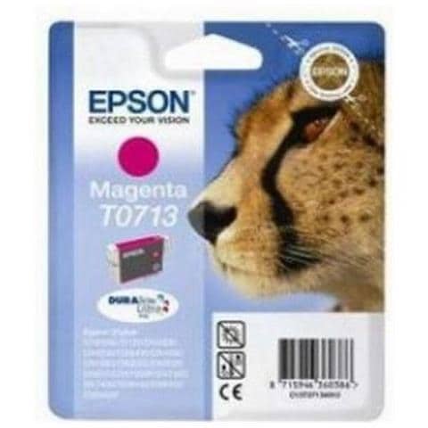 C13T07134021 Cartuccia Ink Originale Magenta Stylus B40W, D120/120 Network / 78/92 Capacità 250 Pagine - Foto 5