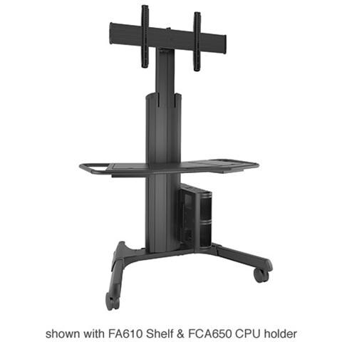 Carrello Fusion Vesa 600x400 Reg. 110-170 Black . - Foto 3