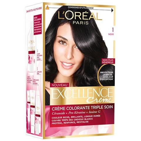 Excellence Creme Tinte 1 Negro - Foto 2