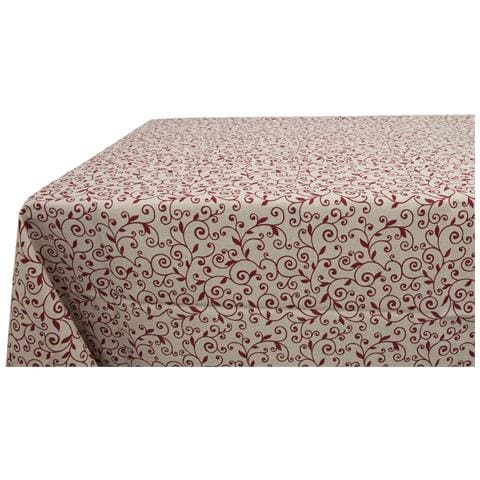 Tovaglia Miros Disegno Stefy 140x180 Bordeaux - Foto 4