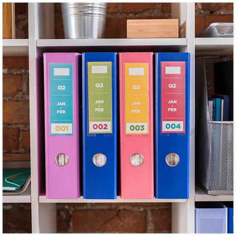 CZ1005 Nastro a Lunghezza Continua Originale, Larghezza di 50 mm, per Stampante di Etichette a Colori VC-500W - Foto 16