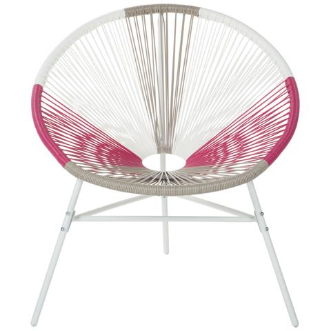 Sedia Stil Spaghetti Bianco Beige Rosa Acapulco - Foto 21