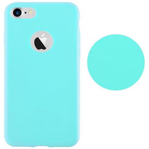 Custodia Compatibile Con Apple Iphone 7 / 7s / 8 / Se 2020 In Candy Blu - Coperchio Protettivo In Silicone Tpu Flessibile - Foto 10