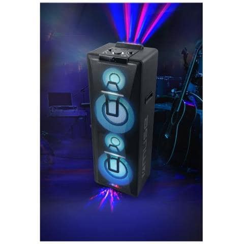M-1990 Dj Altoparlante Da Pavimento Party Box Cd - Bluetooth - 100 W - Usb - Foto 1