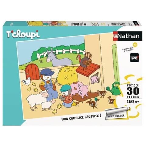 Ravensburger - Puzzle 30 Pezzi T'choupi In Fattoria - Foto 1