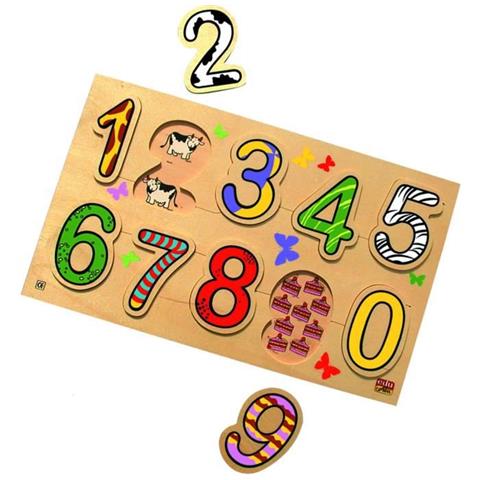 Set Da Incasso Numeri E Quantità Di Puzzle - Misto - Fornito Singolarmente - Foto 1