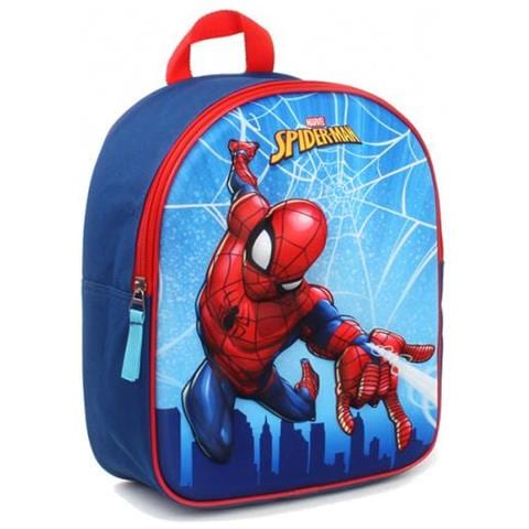 Zaino Spider-man 3d 9 Litri Poliestere Blu / rosso - Foto 1