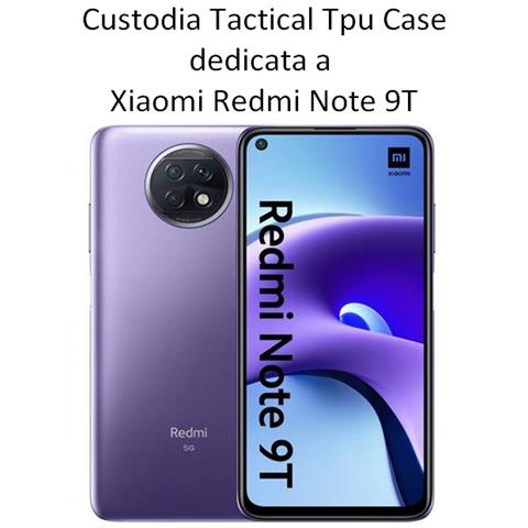 Custodia Originale Tpu Cover Case Per Xiaomi Redmi Note 9t Trasparente - Foto 2