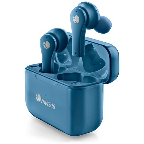 ARTICA BLOOM Auricolari Bluetooth True Wireless Intrauricolari 24h Autonomia Azzurro - Foto 1