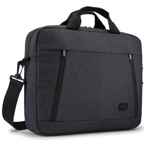 Huxton Huxa-214 Black Borsa Per Notebook 35,6 Cm (14"") Valigetta Ventiquattrore Nero - Foto 1