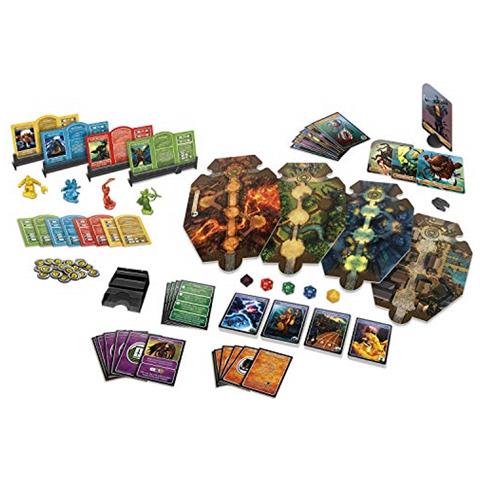 Dungeons & Dragons Adventure Begins, Gioco Da Tavolo Fantasy Cooperativo, Ingresso Rapido Al Mondo Di D&d, Gioco Per Famiglie Per 2-4 Giocatori, Da 10 In Su - Foto 2