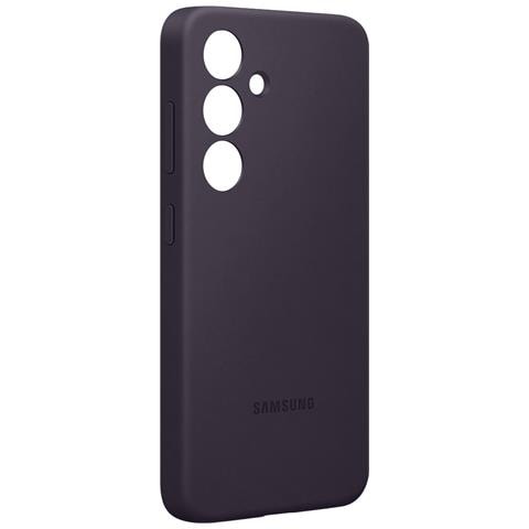 Cover S24 Soft-touch Silicone Case Originale, Viola Scuro - Foto 1