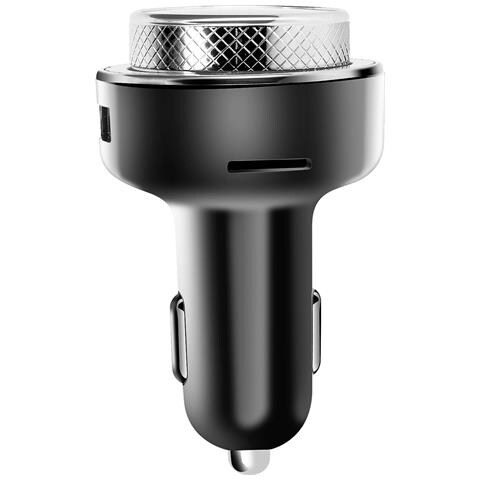 Trasmettitore Fm Bluetooth Presa Accendisigari Usb Quick Charge 30w, Nero - Foto 5