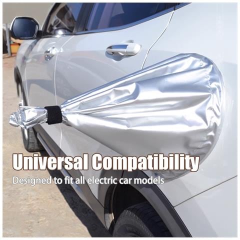 Copertura Magnetica Impermeabile Per Presa Di Ricarica Per Auto Elettrica Gray - Foto 5