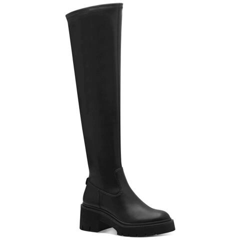 Overknee Boot Stivali Sintetico E Tessile Scarpe Donna Nero Eu 37, 1-25621-43 001 - Foto 1