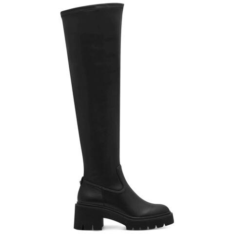 Overknee Boot Stivali Sintetico E Tessile Scarpe Donna Nero Eu 37, 1-25621-43 001 - Foto 2