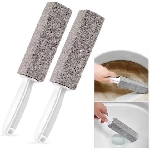 Scopino Per Wc In Confezione Da 2 Con Pietra Pomice Naturale - Foto 1