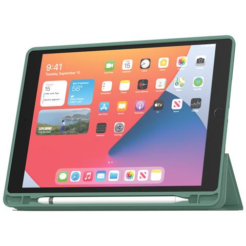 -300112 custodia per tablet 27,9 cm (11") Custodia a libro Verde - Foto 1