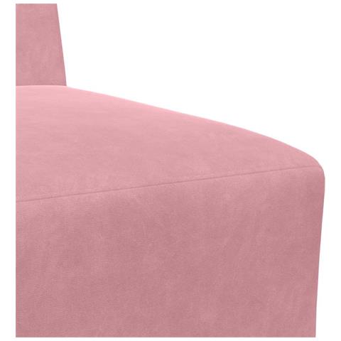 Divano Sedia Rosa 55 cm Velluto - Foto 2